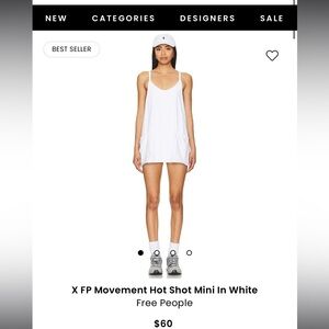 X FP Movement Hot Shot Mini In White
Free People